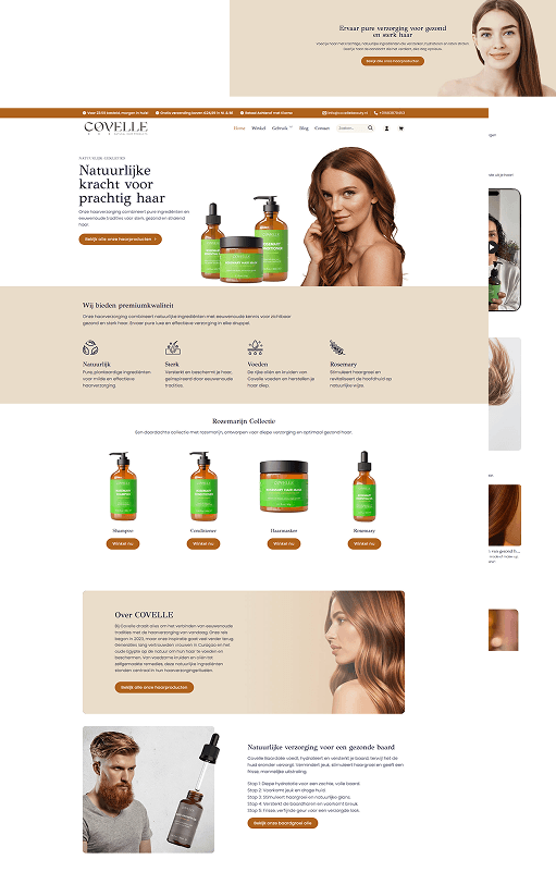 Beauty webshop laten maken