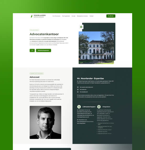 Advocatenwebsite laten maken